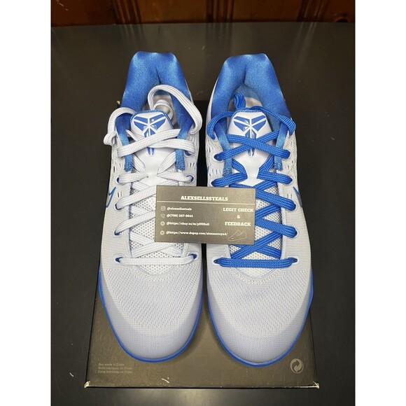 Kobe 9 EM Protro Low Hydrogen Blue / Grey  IH1401-402 Size 9.5 Men Baby Blue main image 7
